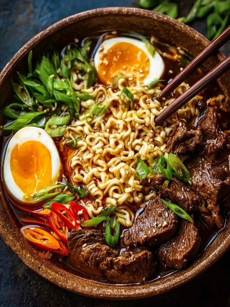 Slow Cooker Beef Ramen Noodles: An Amazing Ultimate Recipe First Image