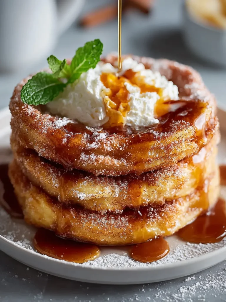 Spanish Churro Pancakes First Image