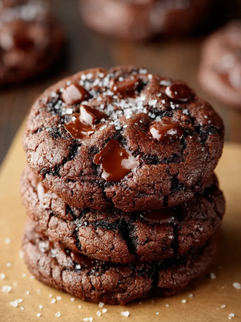 Triple Chocolate Cookies : The Ultimate Guide to Rich, Fudgy Bites First Image