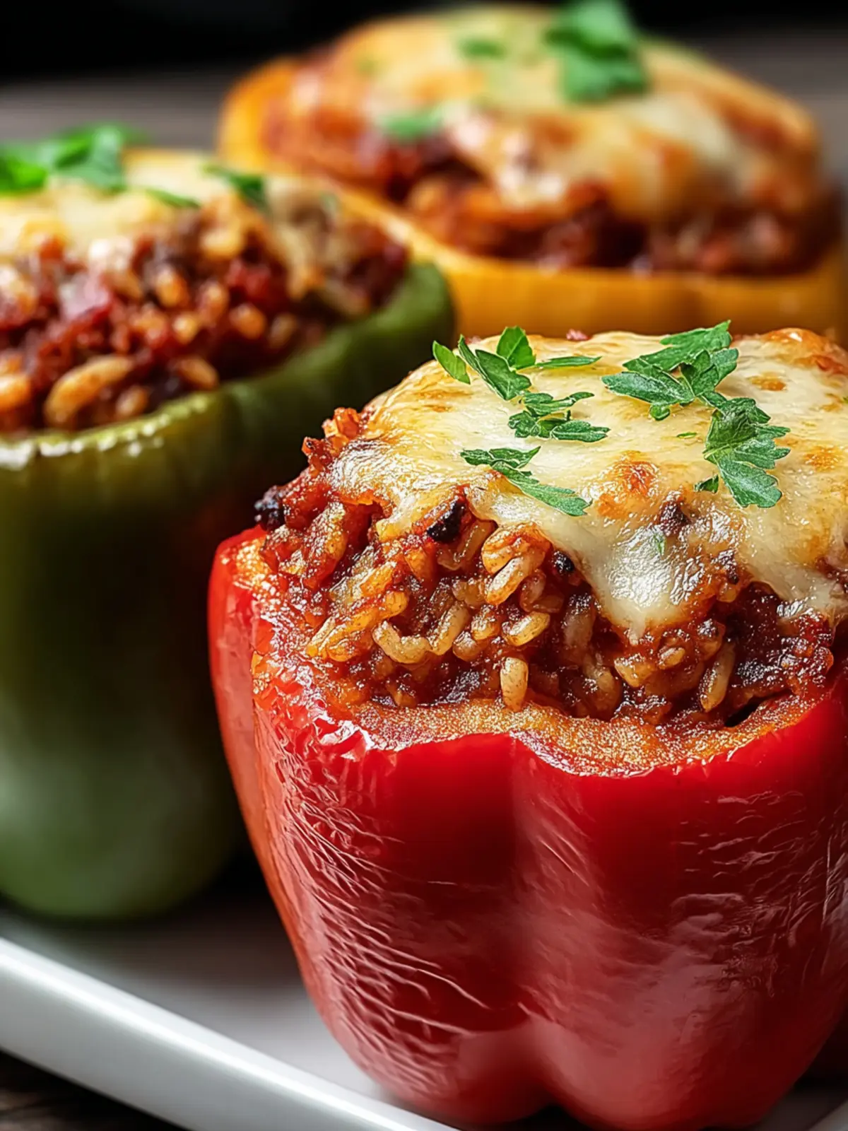 Savory Slow Cooker Stuffed Bell Peppers: Effortlessly Delicious! 8
