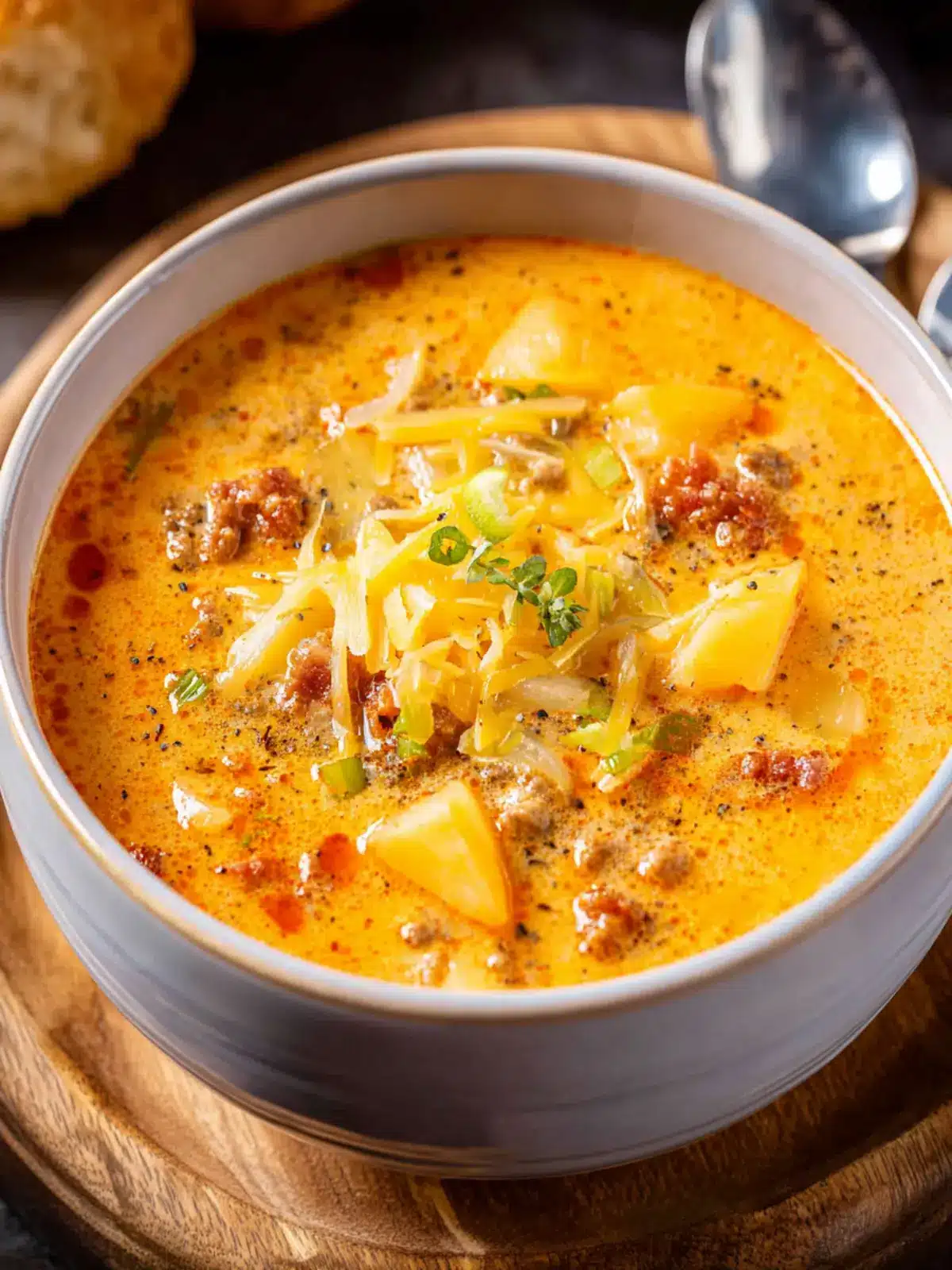 Cheeseburger Soup First Image