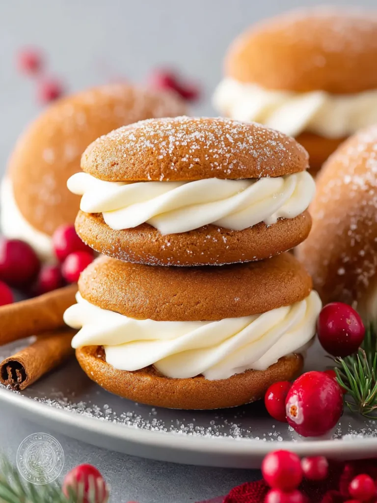Gingerbread Whoopie Pies First Image