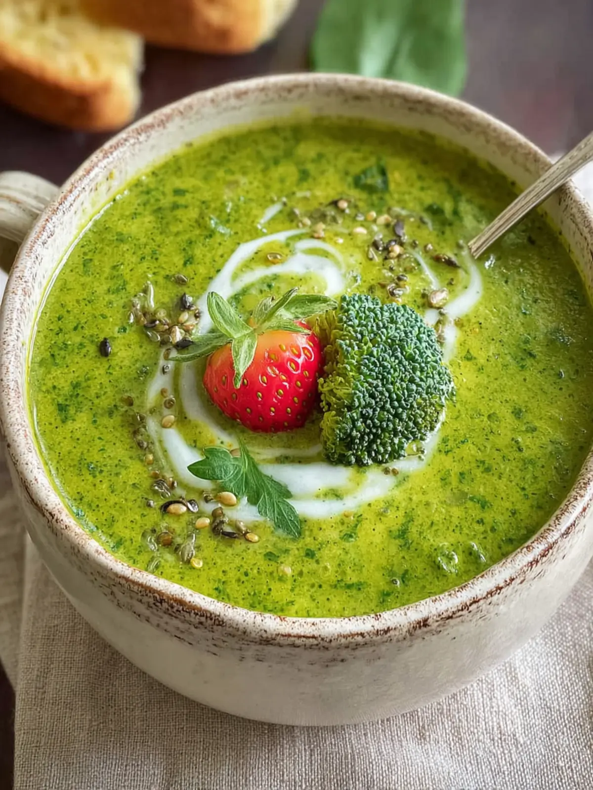 Green Goddess Soup Recipe (Healthy Immunity-Boosting) First Image