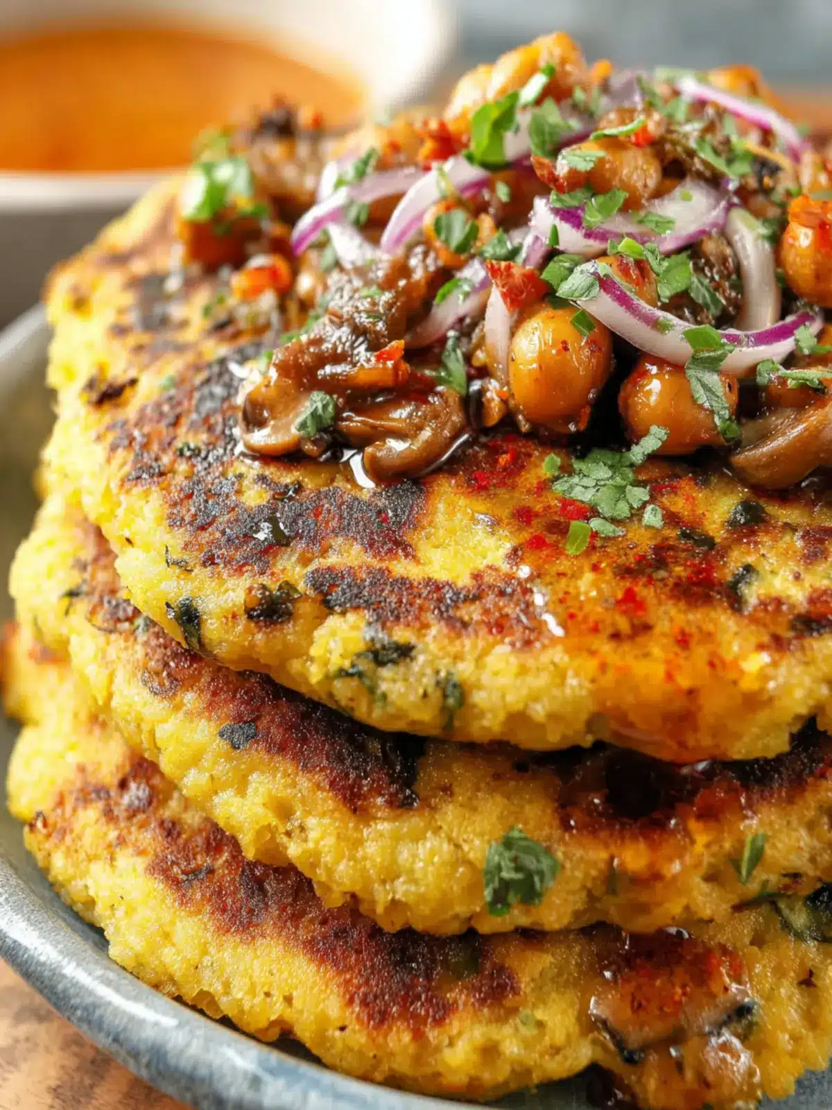 Chickpea Veggie & Mushroom Puda: A Healthy Indulgence at Home 7