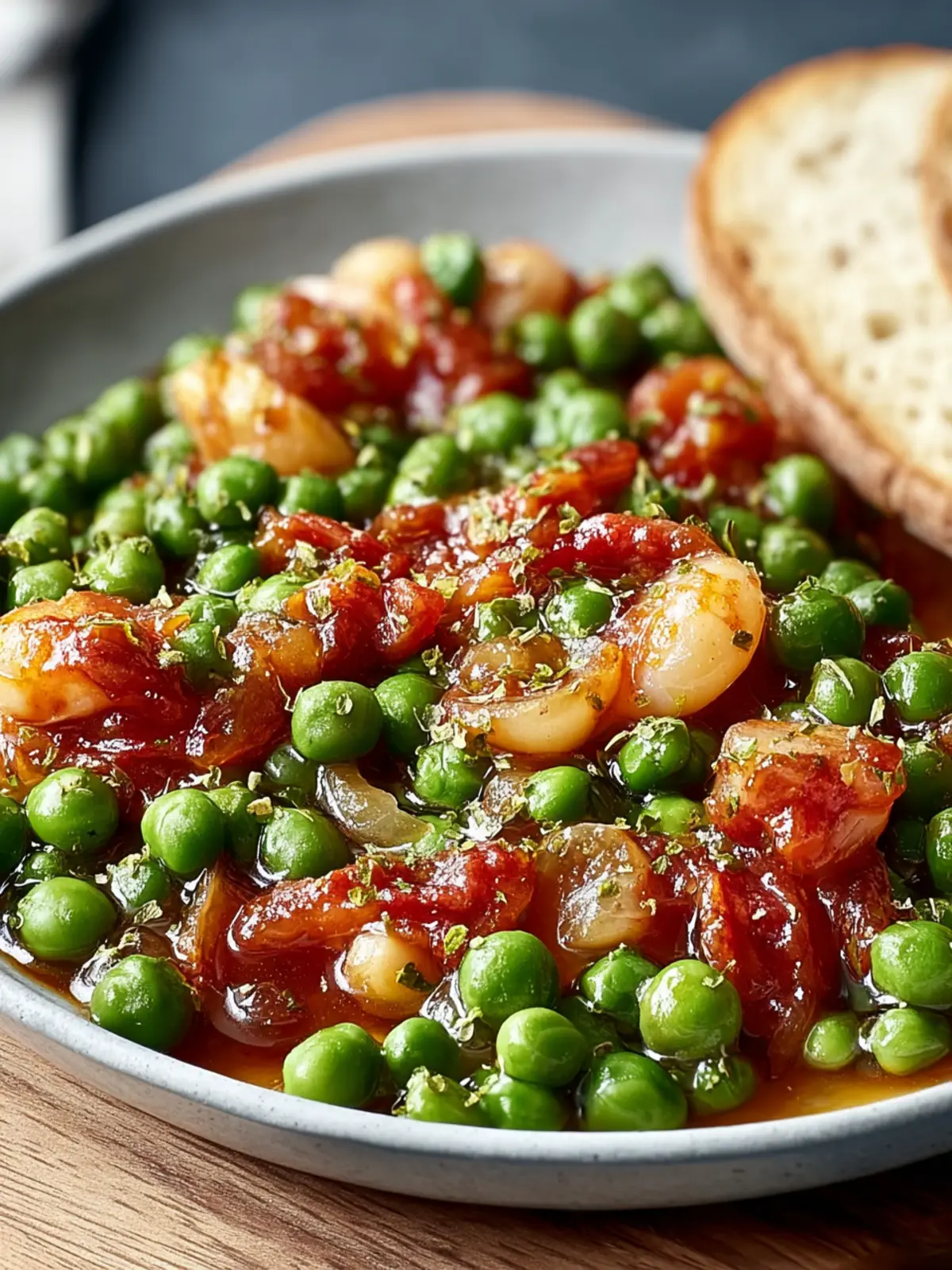 Irresistible Smoked Paprika Buttered Peas Recipe First Image