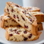 Cranberry White Chocolate Biscotti: Irresistibly Crunchy Treat 9 Cranberry White Chocolate Biscotti First Image