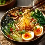 Quick and Easy Vegetarian Ramen First Image