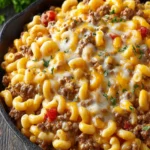Cheeseburger Macaroni Skillet : One-Pan Classic with a Cheesy Twist First Image