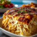 Creamy Southern Spaghetti Bake First Image
