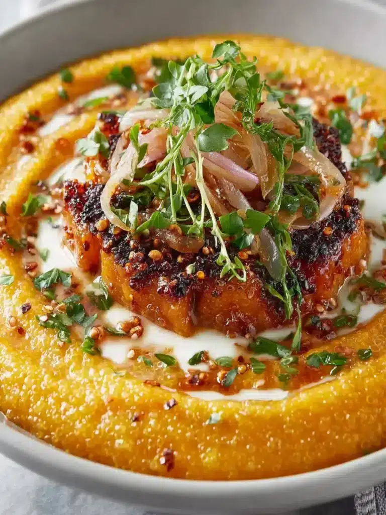 Creamy Amaranth Recipe: Indulgent Carrot Purée & Sweet Onions