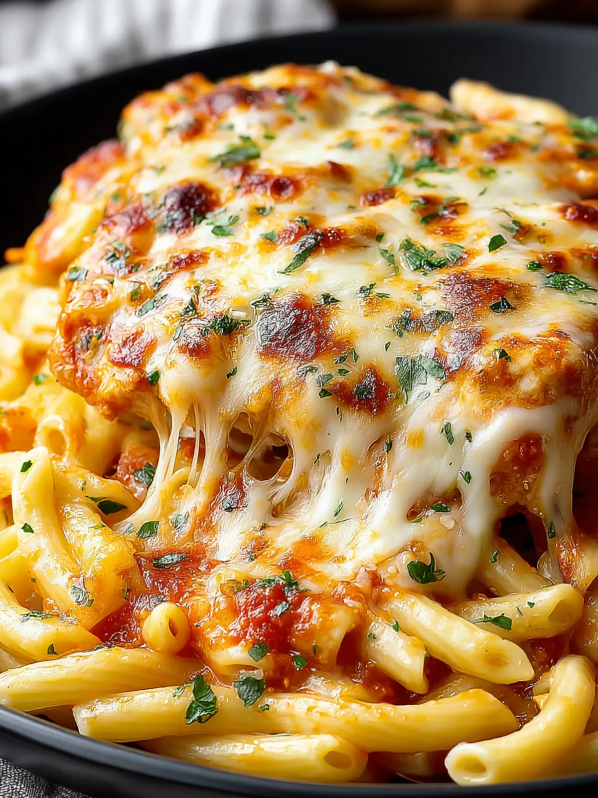Irresistible Chicken Parmesan Pasta Recipe You’ll Love First Image