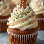 Christmas Gingerbread Cupcakes First Image