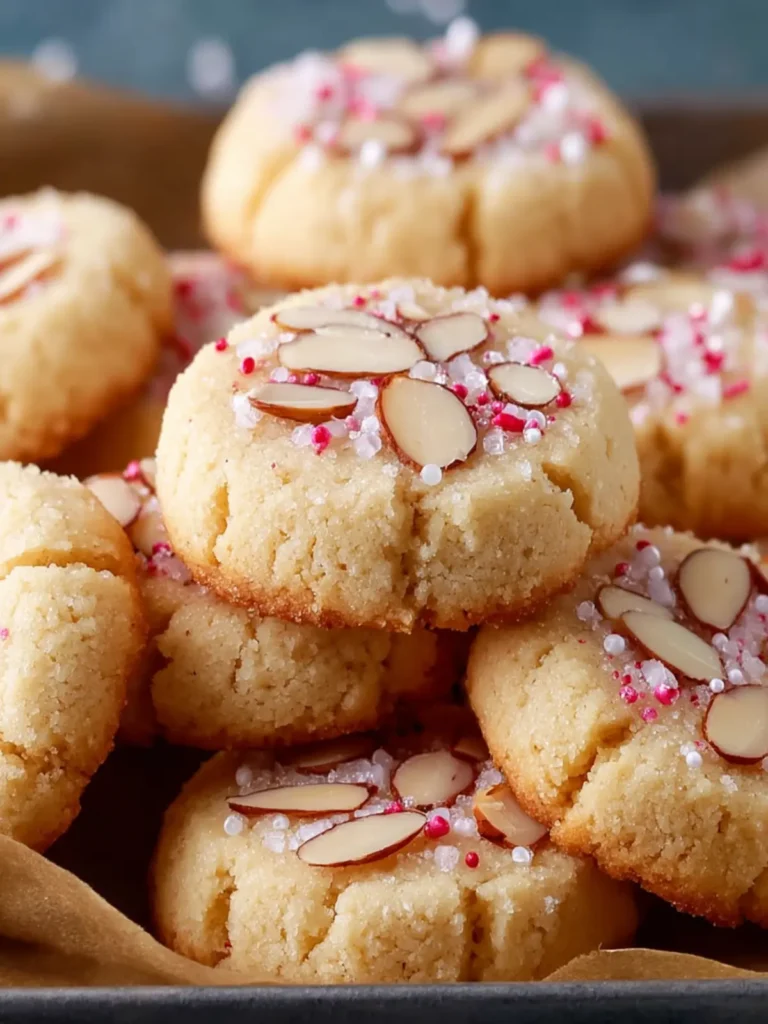 Almond Flour Shortbread Cookies First Image