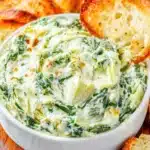Crockpot Spinach Artichoke Dip First Image