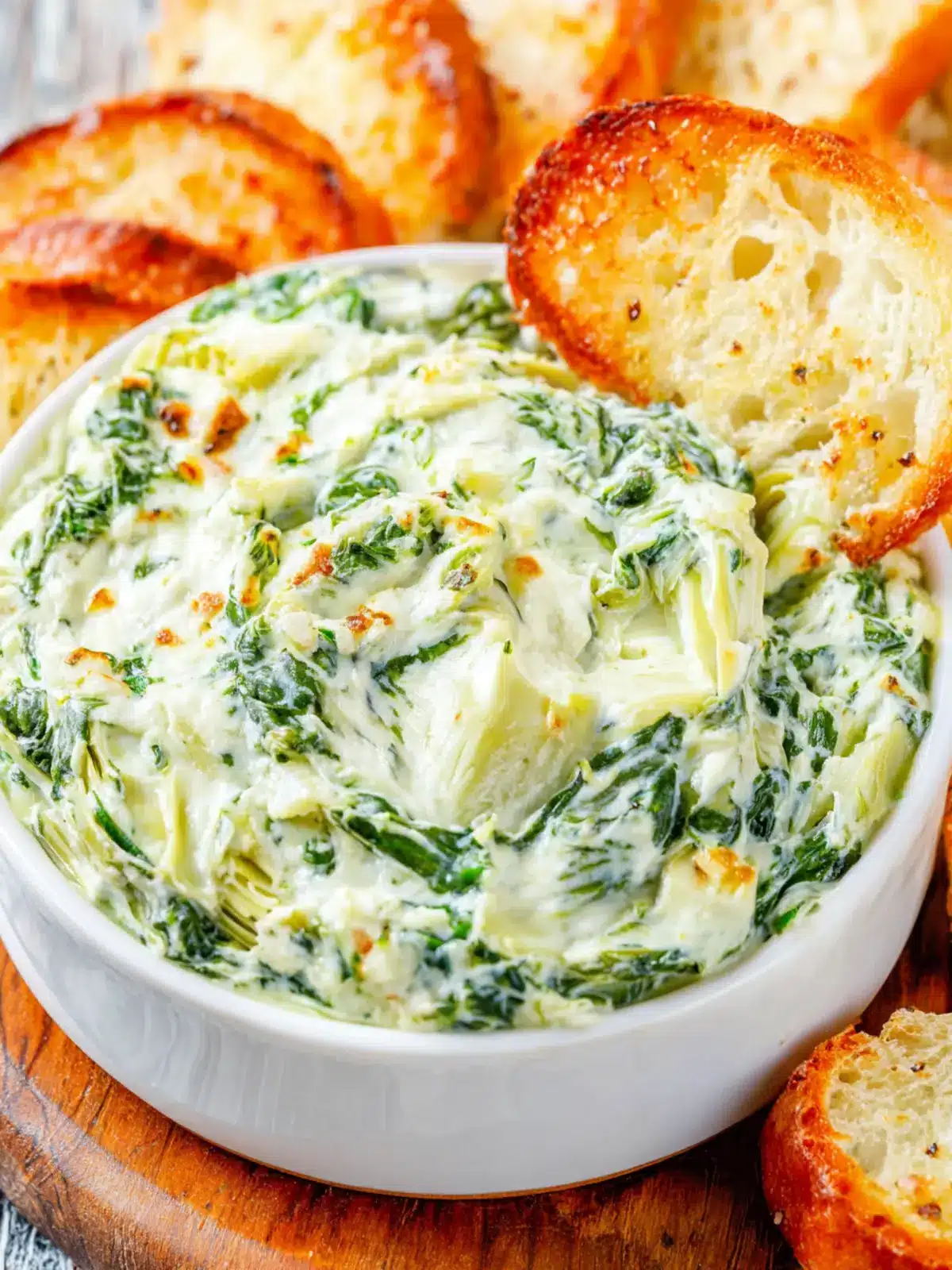 Crockpot Spinach Artichoke Dip First Image