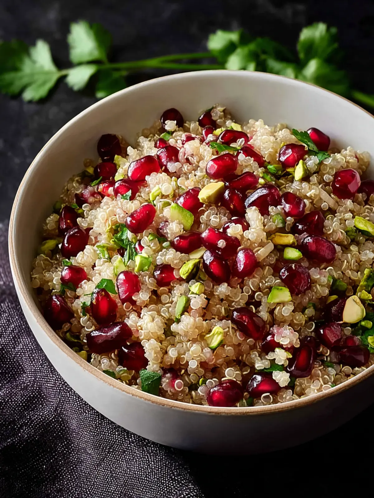 Pomegranate and Pistachio Quinoa Pilaf Recipe That's Irresistibly Delicious 6 sevqtmslmb9kkhtltmgk