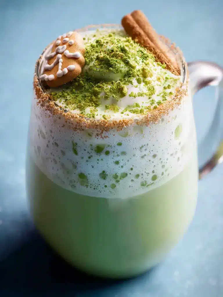 Gingerbread Matcha Latte First Image
