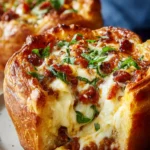 Pizza Pot Pie : Deep Dish-Style Comfort in a Cup First Image