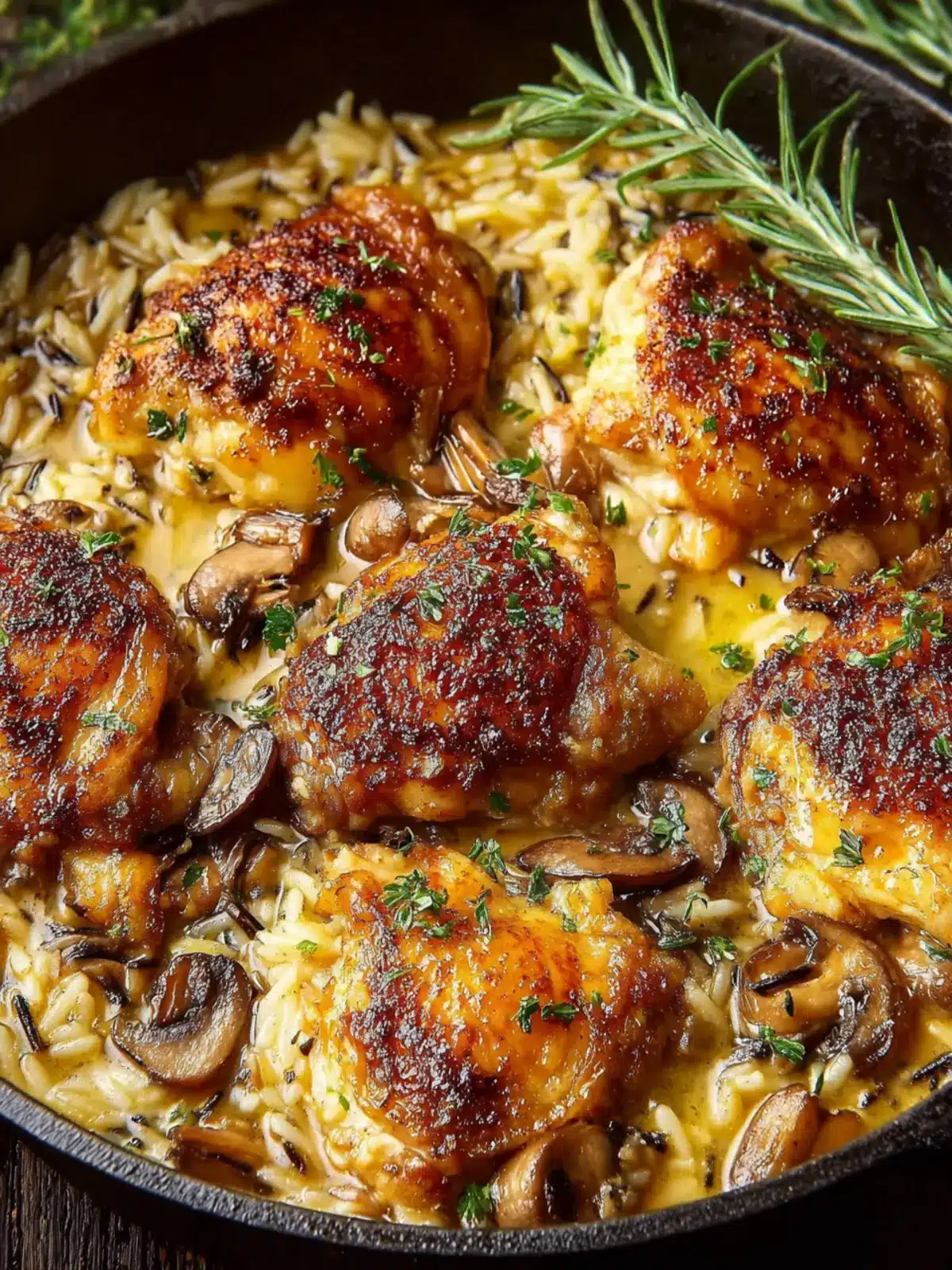 Baked Chicken with Wild Rice: Comforting Flavor in Every Bite 6 vtpjmfuiszs5dnzf70ju