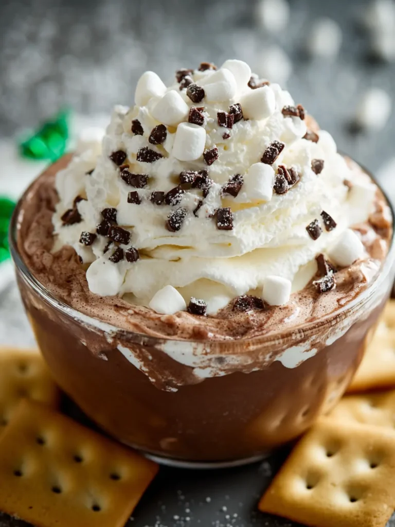 Holiday Hot Cocoa Dip (So Easy and So Festive!) First Image