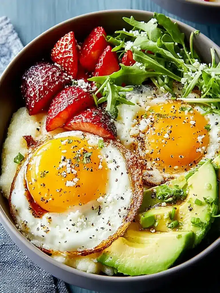 Delicious Avocado Breakfast Bowl: A Flavorful Start First Image