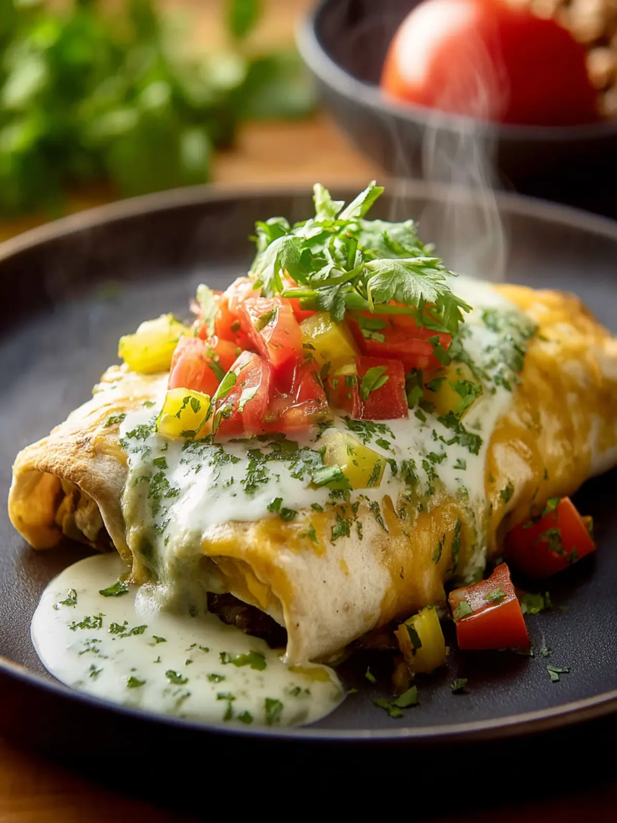 Irresistible Smothered Burritos: Comfort with Green Chile Sauce 5 Irresistible Smothered Burritos with Green Chile Sauce First Image