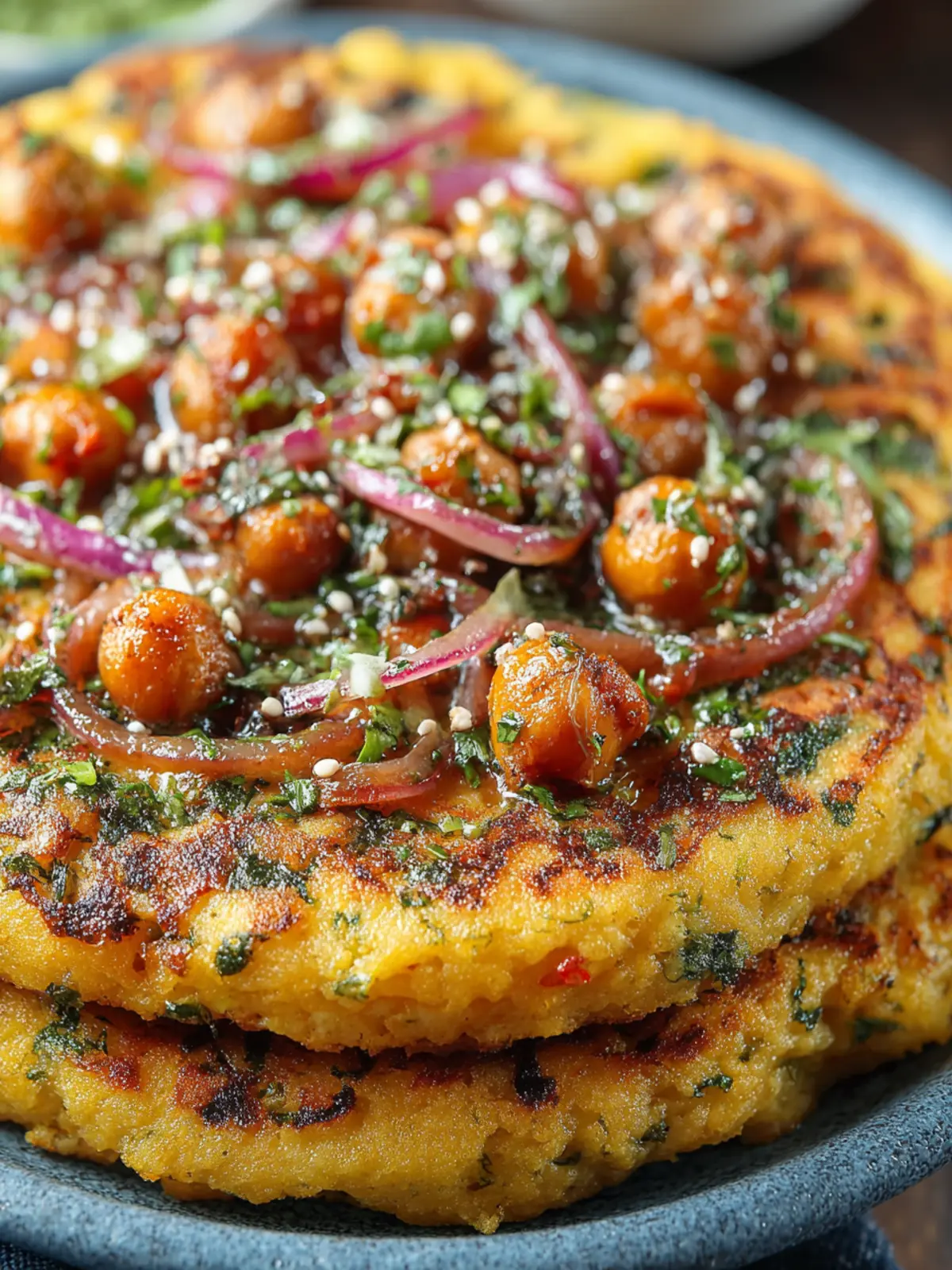 Chickpea Veggie & Mushroom Puda: A Healthy Indulgence at Home 5 Chickpea Veggie & Mushroom Puda First Image