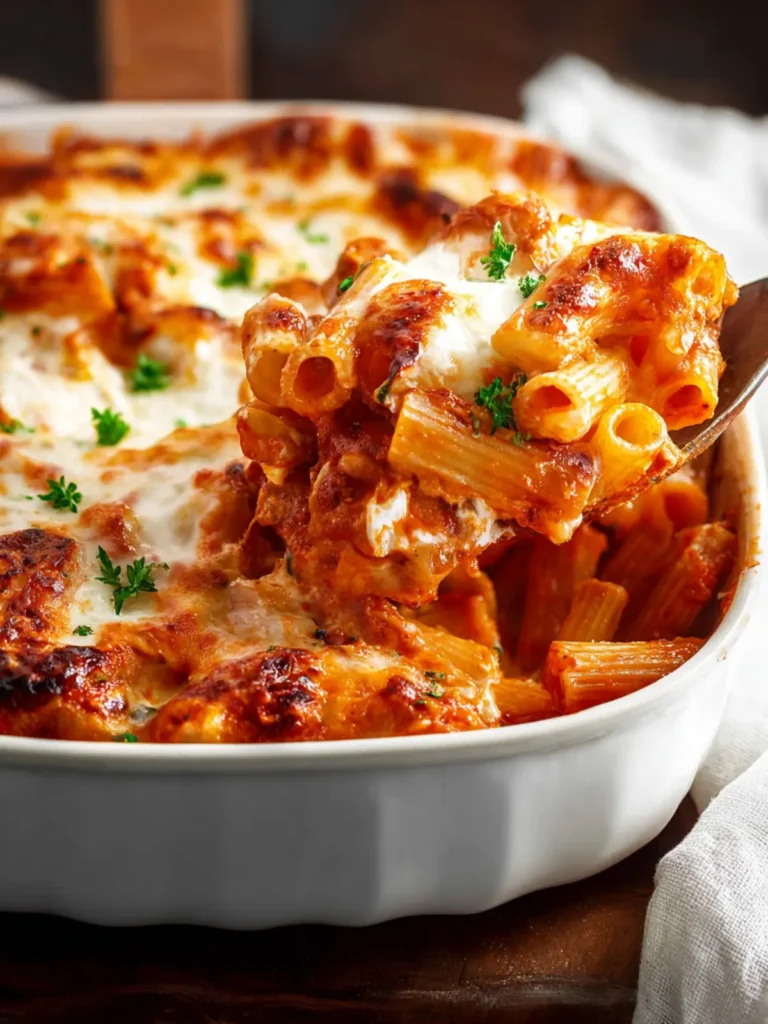 Baked Rigatoni with Ricotta First Image