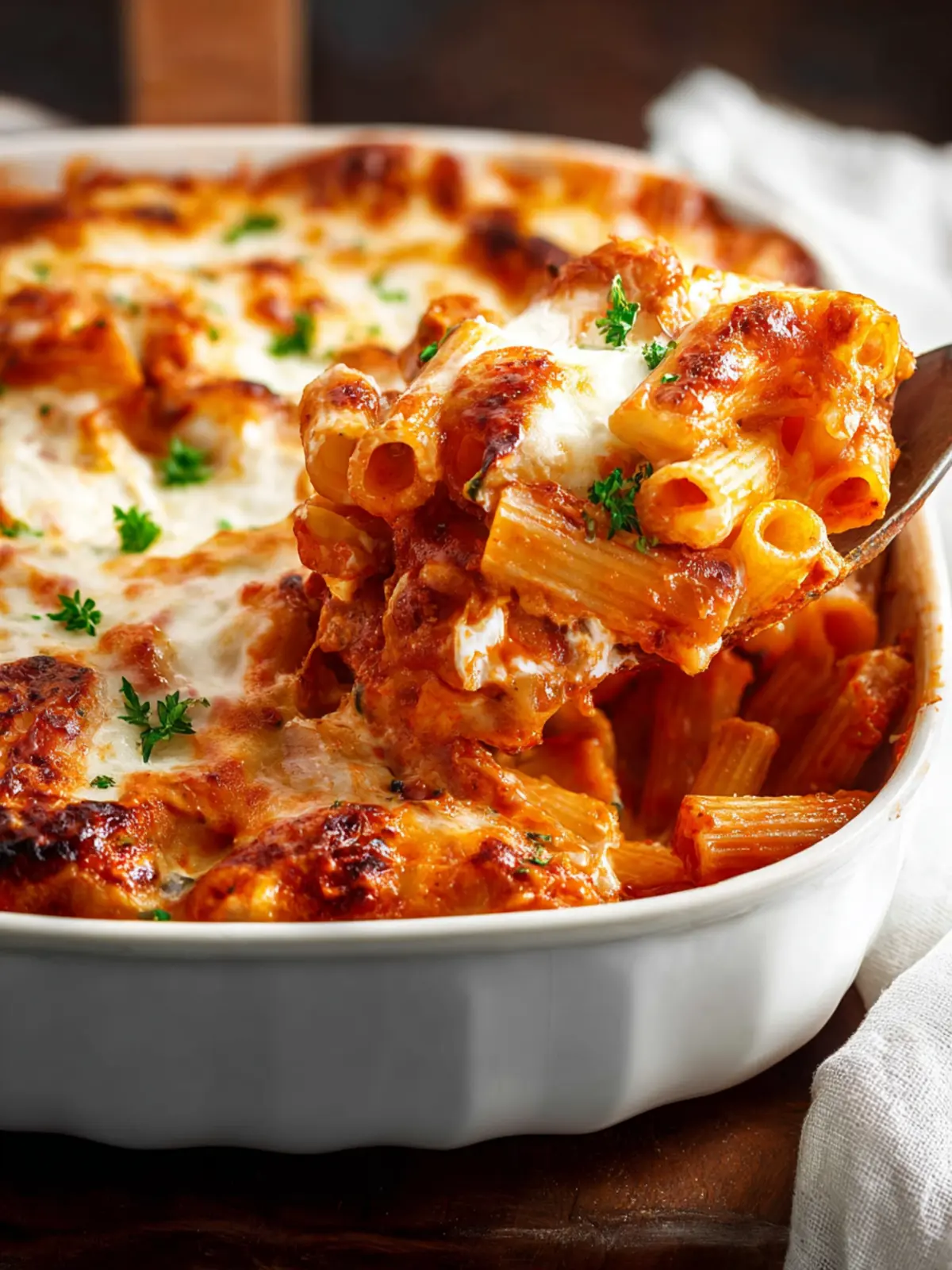 Baked Rigatoni with Ricotta First Image