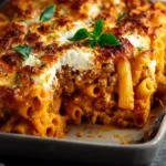 Baked Ziti with Sausage and Ricotta Recipe First Image