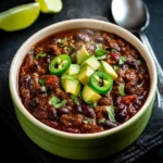 Black Bean and Beef Chili First Image