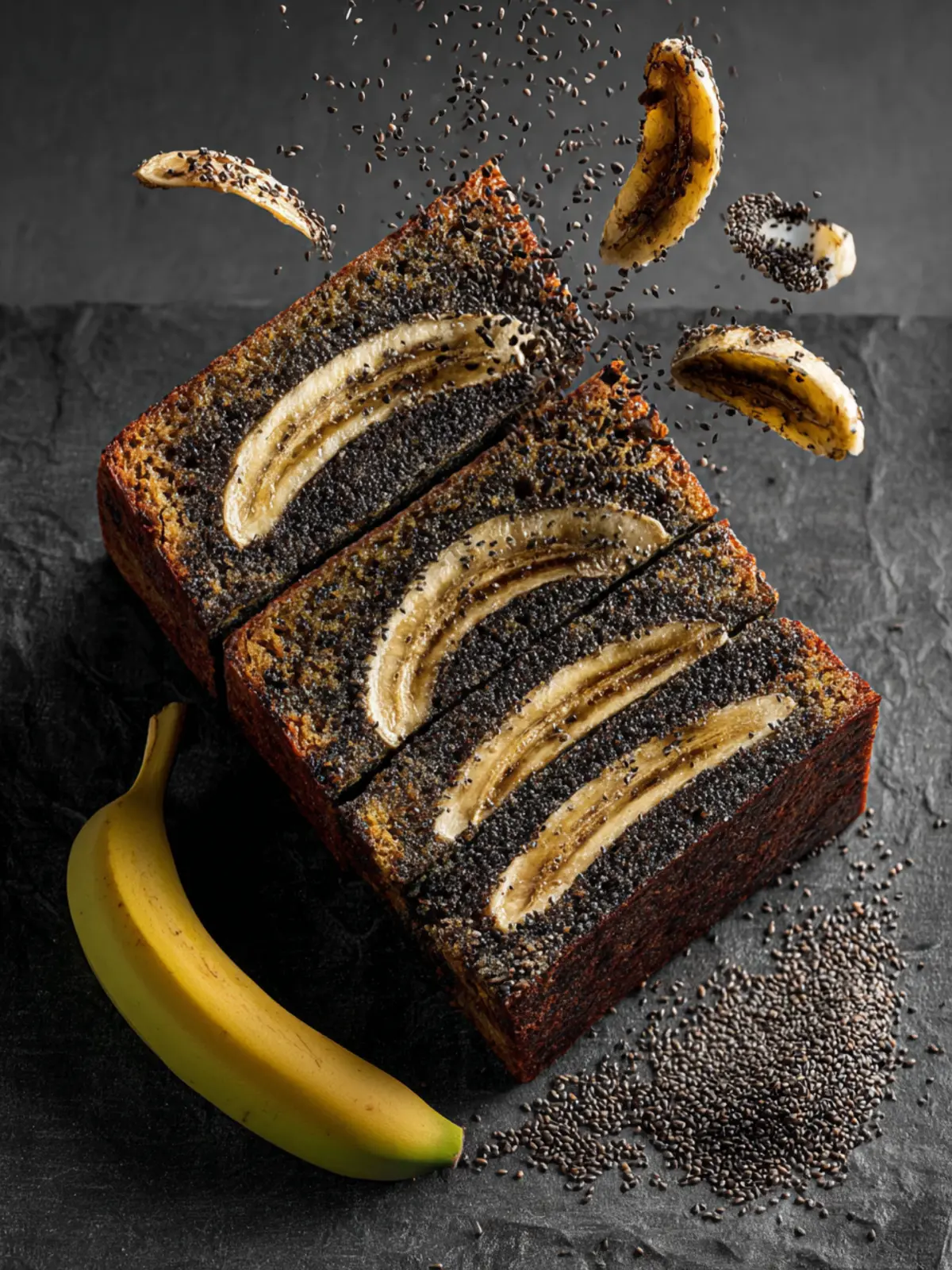 Black Sesame Banana Cake Third Image r8eug6