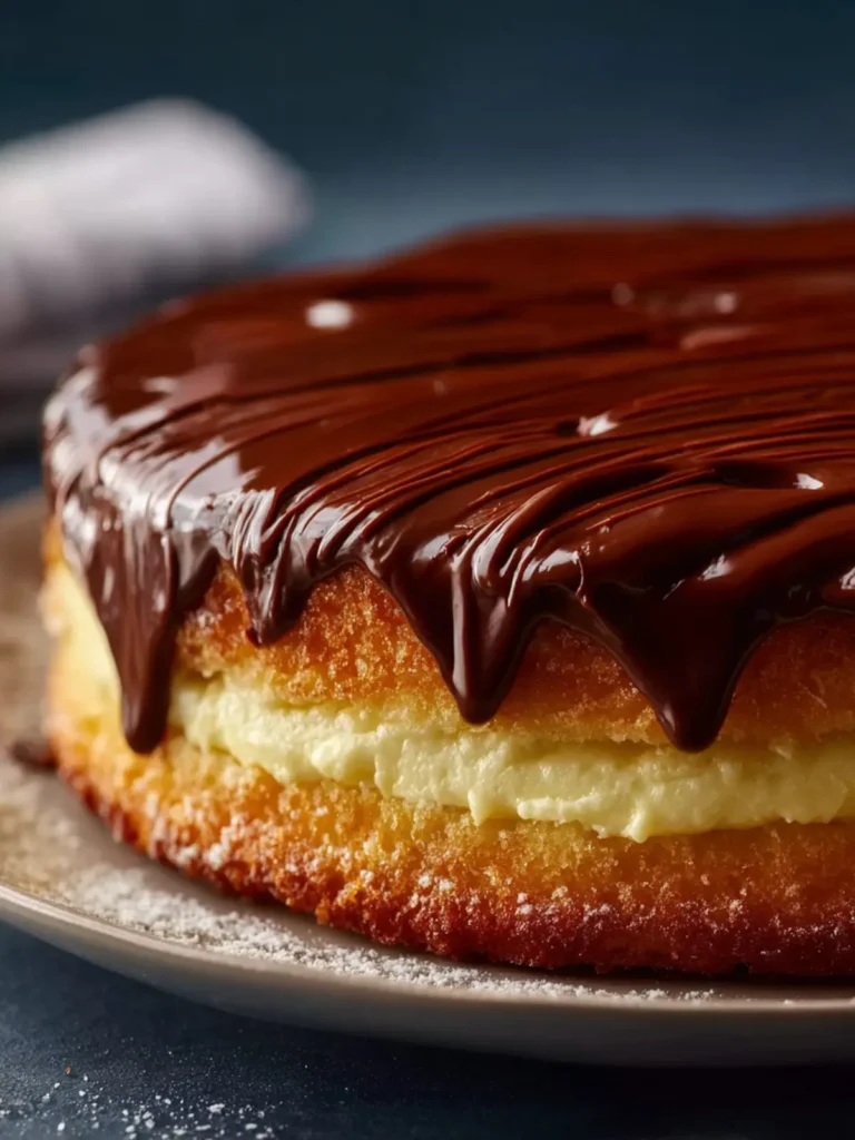 Boston Cream Pie First Image