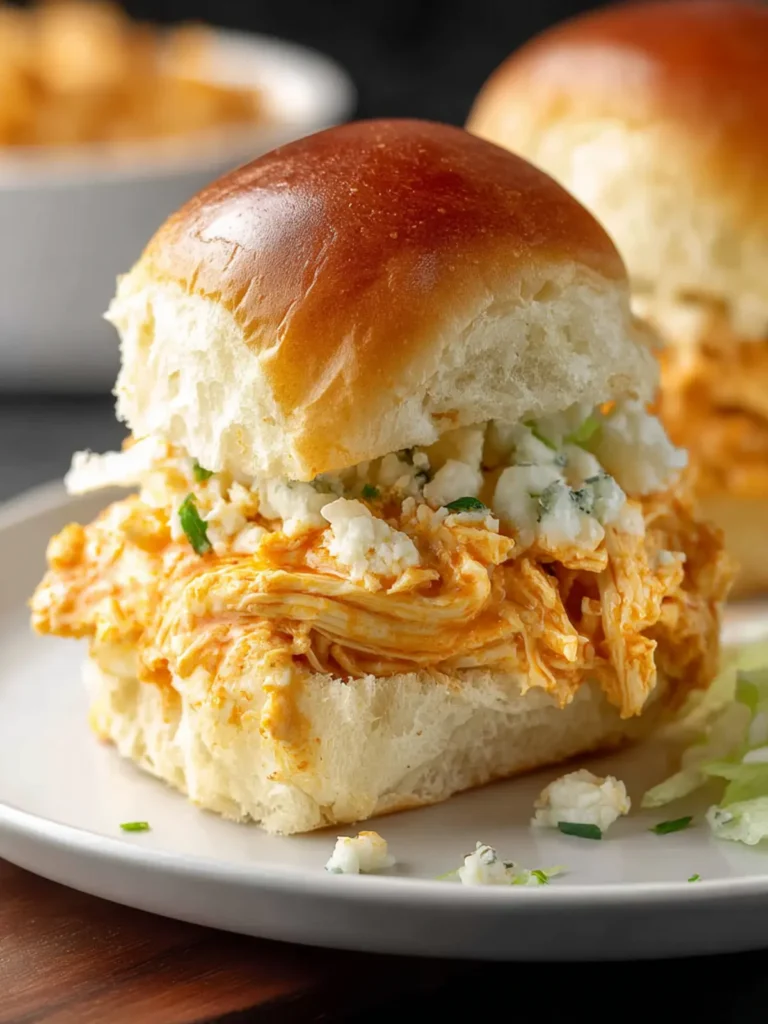 Buffalo Chicken Sliders First Image