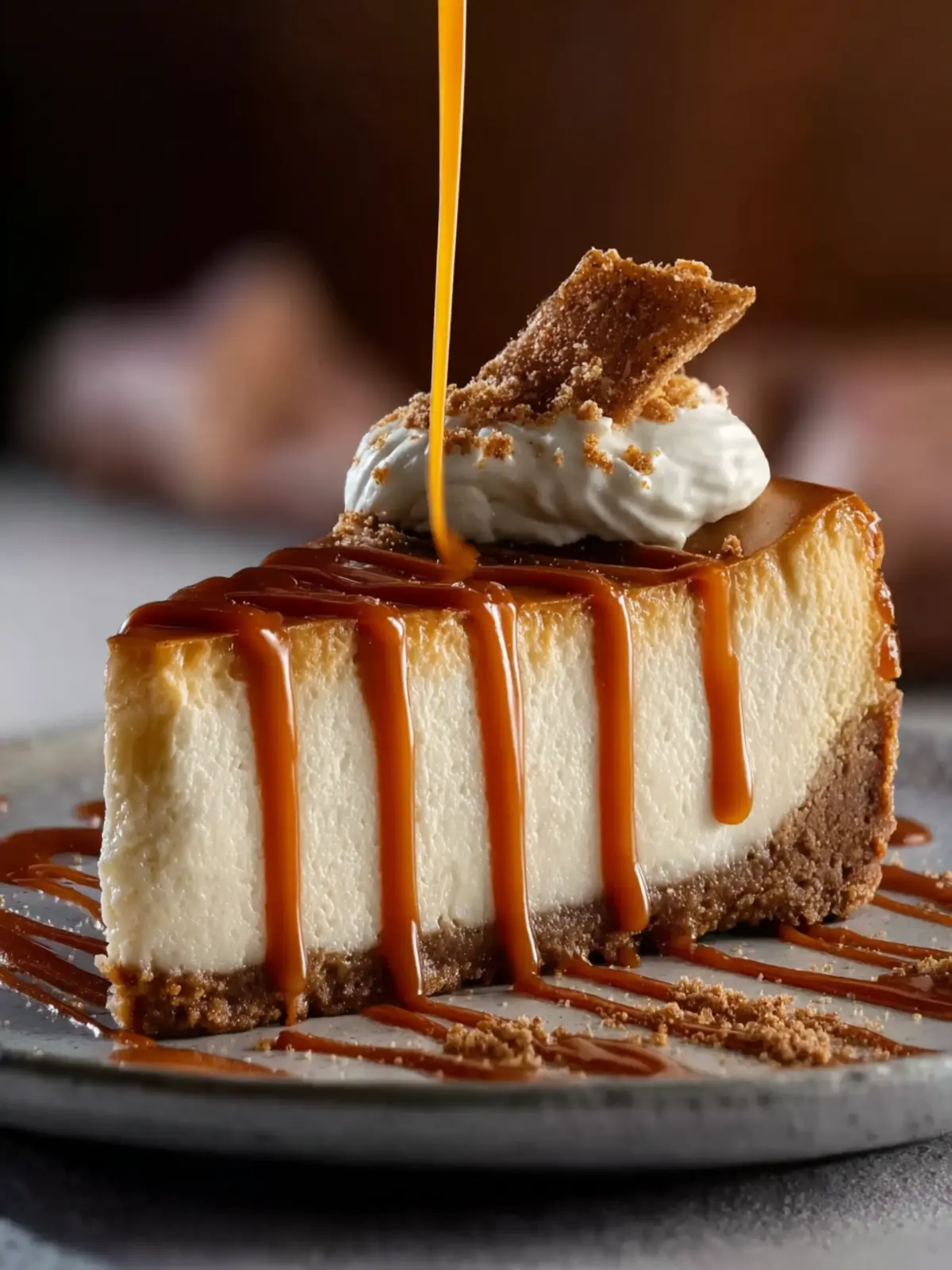 Caramel Macchiato Cheesecake with Salted Caramel Second Image qdfkap