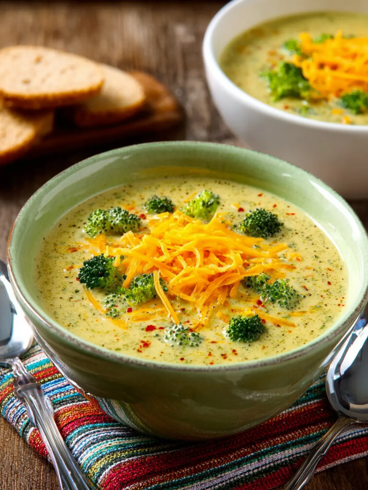 Cheesy Broccoli Cauliflower Soup: Cozy Comfort in a Bowl 5 Cheesy Broccoli Cauliflower Soup First Image