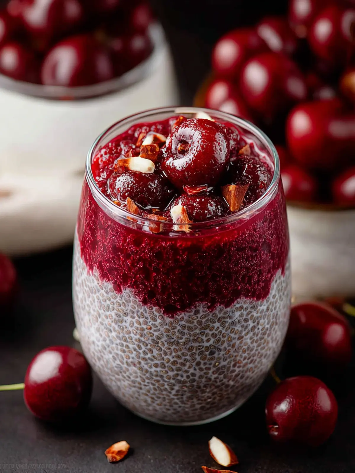 Cherry Chia Pudding First Image