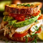 Chicken Avocado Melt Sandwich First Image