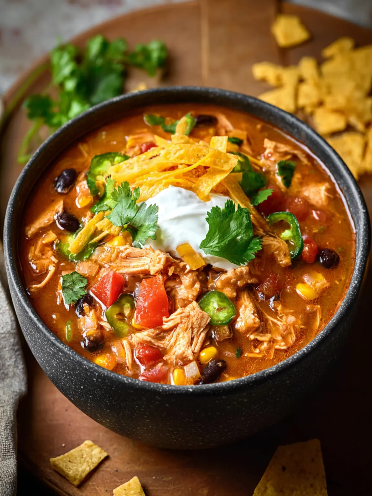 Chicken Enchilada Chili: A Hearty Twist on Comfort Food 8 Chicken Enchilada Chili Fourth Image zbktuw
