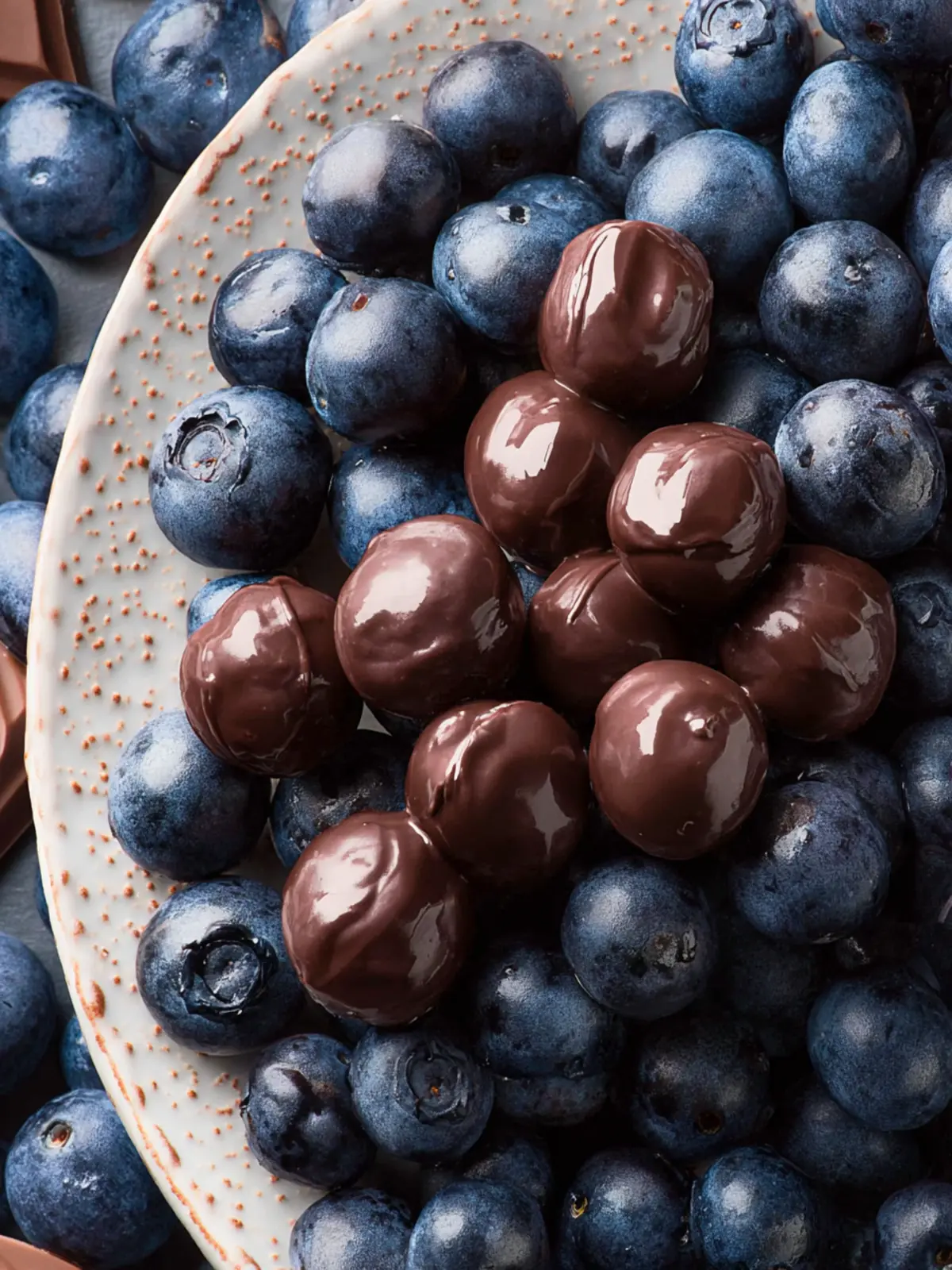 Chocolate Covered Blueberries First Image