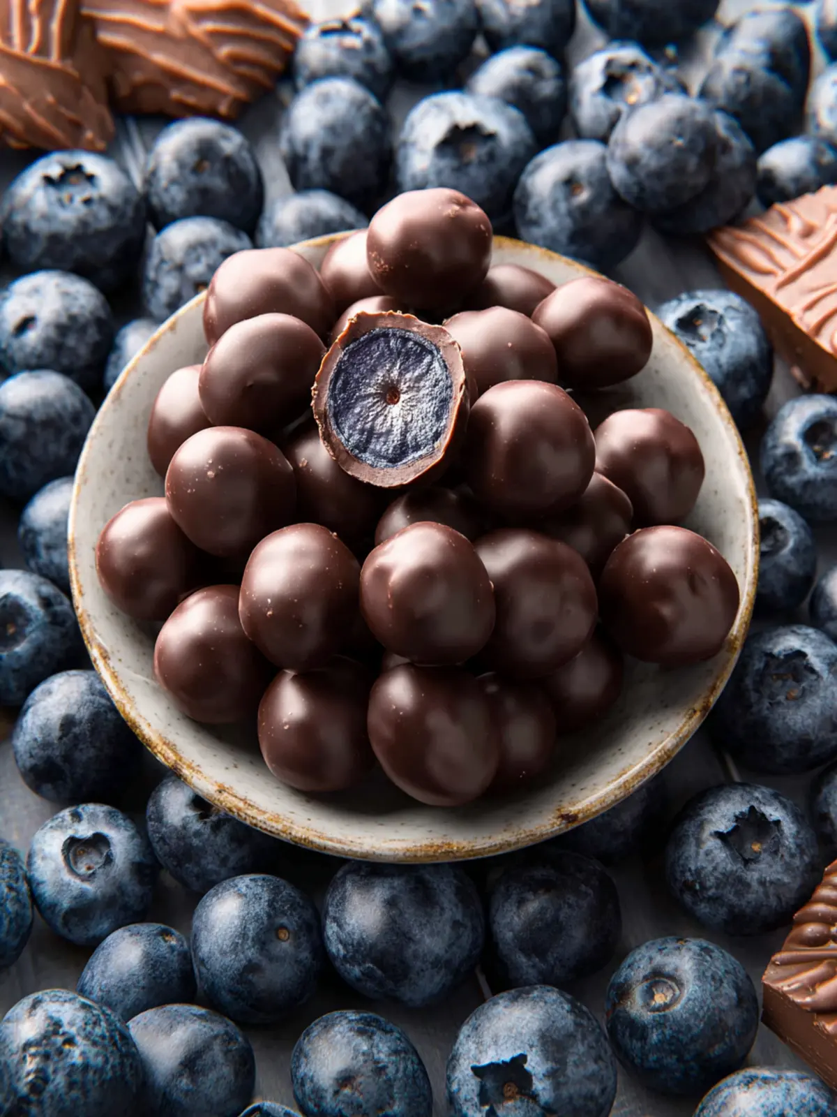 Chocolate Covered Blueberries Second Image uloyzy