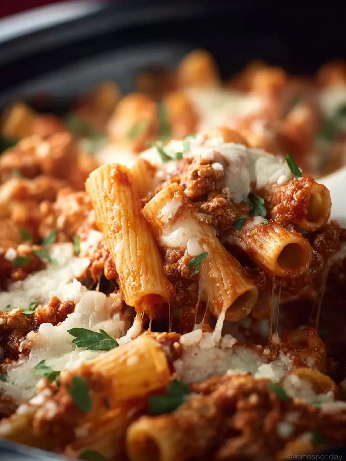 Crock Pot Baked Ziti: Easy, Cheesy Comfort in Every Bite 8 Crock Pot Baked Ziti Fourth Image d5egon