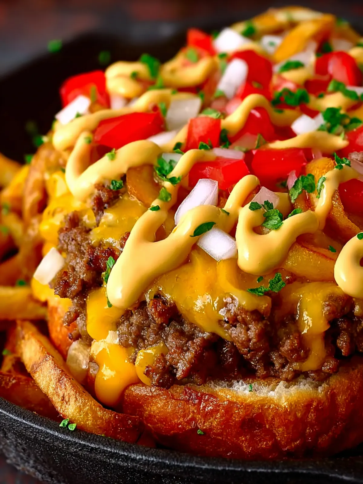 Crock Pot Cheeseburger French Fries with Special Sauce Second Image jcomh6