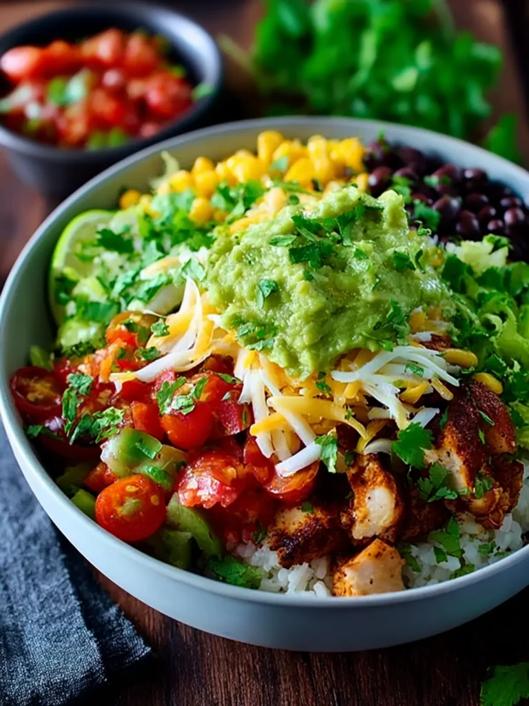 Easy Homemade Burrito Bowl First Image
