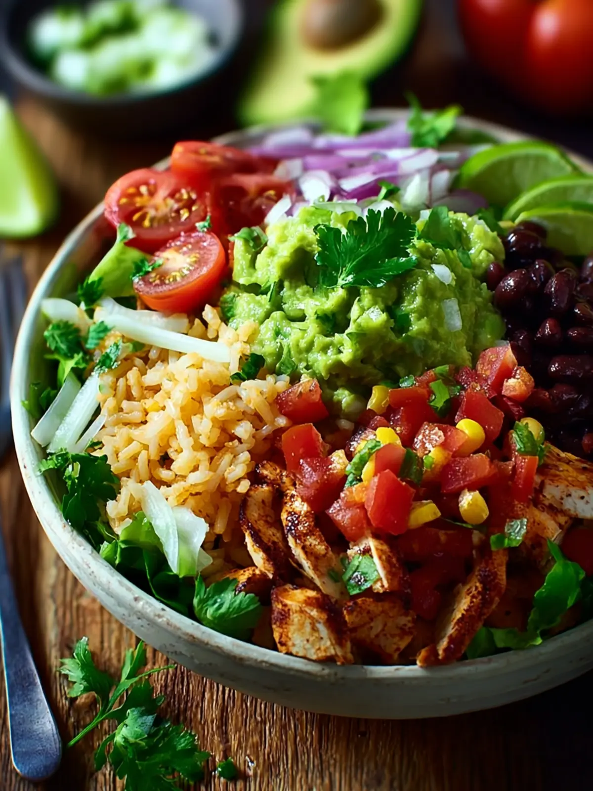 Easy Homemade Burrito Bowl Fourth Image jqjsrl
