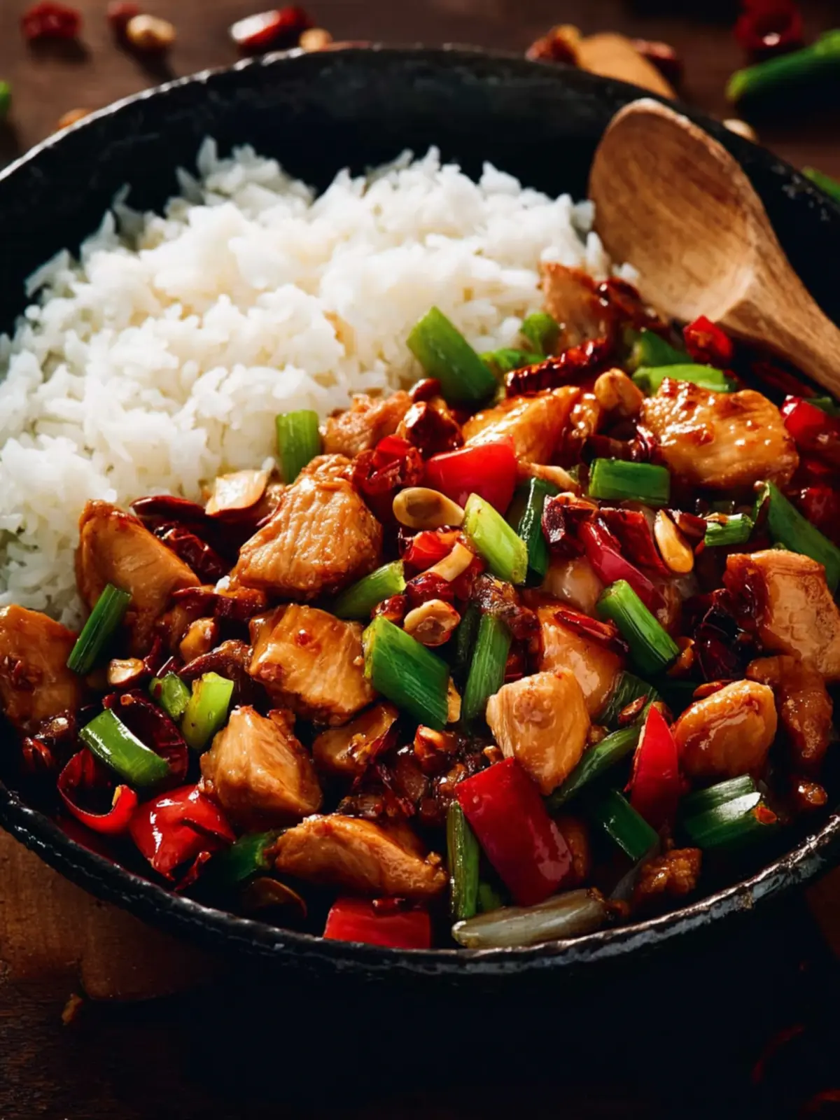 Kung Pao Chicken: Easy, Irresistibly Spicy & Satisfying! 7 Kung Pao Chicken Third Image rjyohg