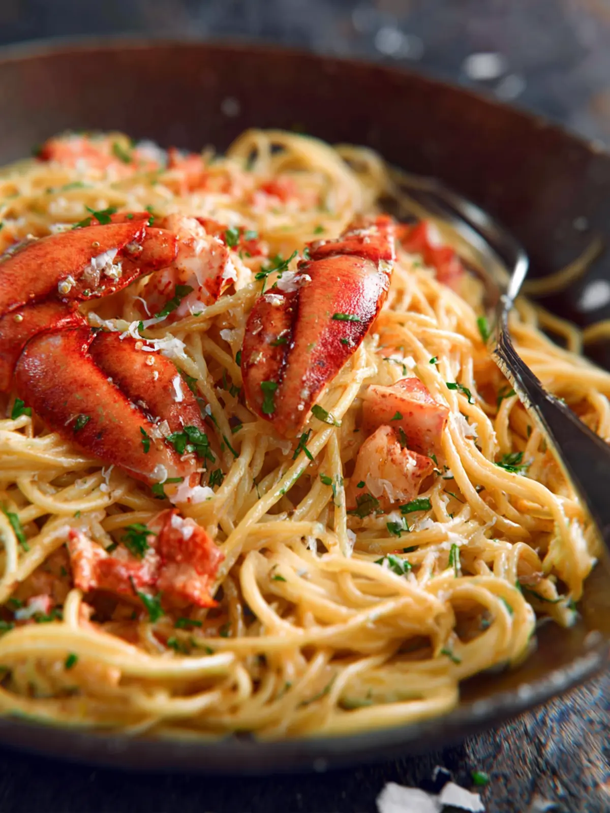 Lobster Pasta Recipe Fourth Image rftmoi