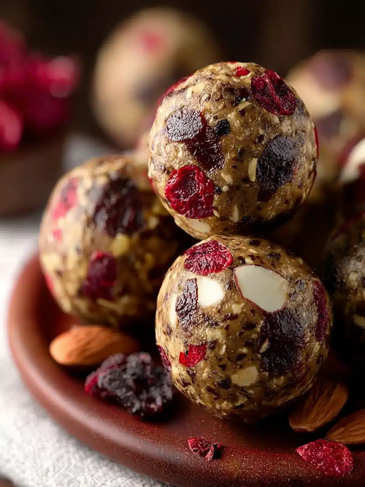 No-Bake Cranberry Chocolate Almond Energy Bites: Easy & Irresistible! 6 No Bake Cranberry Chocolate Almond Energy Bites Second Image qdt8iv