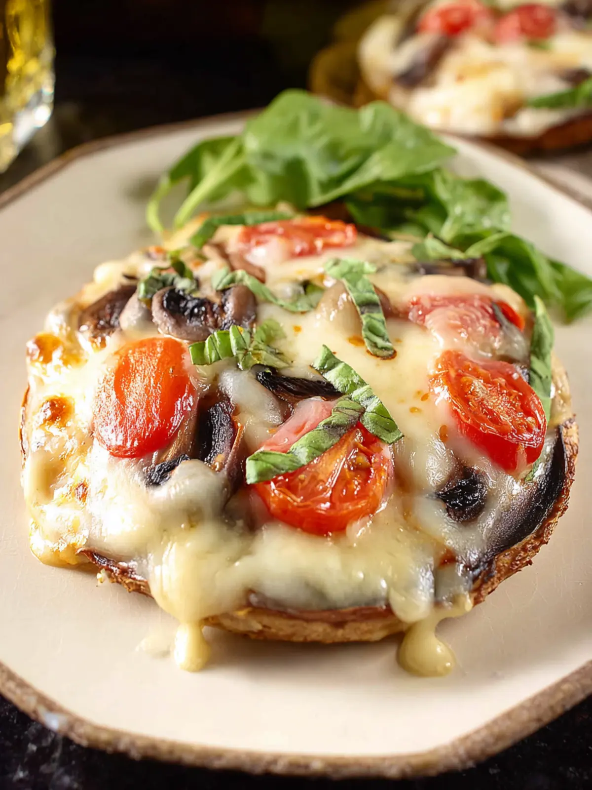 Portobello Mushroom Pizza for One: Irresistibly Easy Delight 7 Portobello Mushroom Pizza For One Third Image ip9lr0