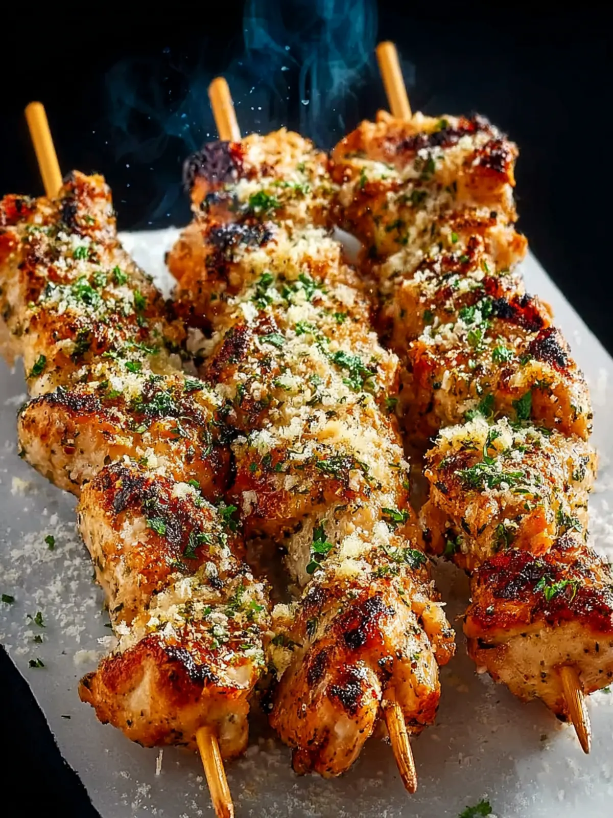 Ranch Garlic Parmesan Chicken Skewers Fourth Image oa2nwv